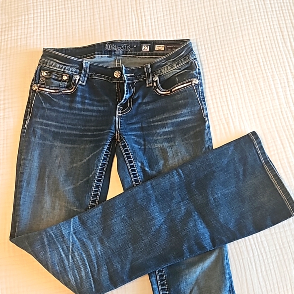 Miss Me Boot Cut Jean 27 X 35